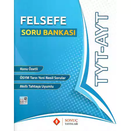 Tyt - Ayt Felsefe Soru Bankası  Sonuç Yayınları
