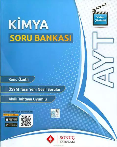 Ayt Kimya Soru Bankası  Sonuç Yayınları
