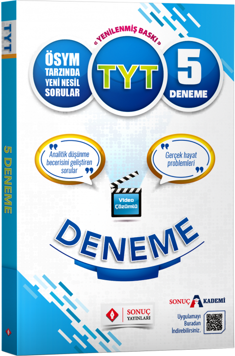 Tyt Genel 5 Li Deneme  Sonuç Yayınları