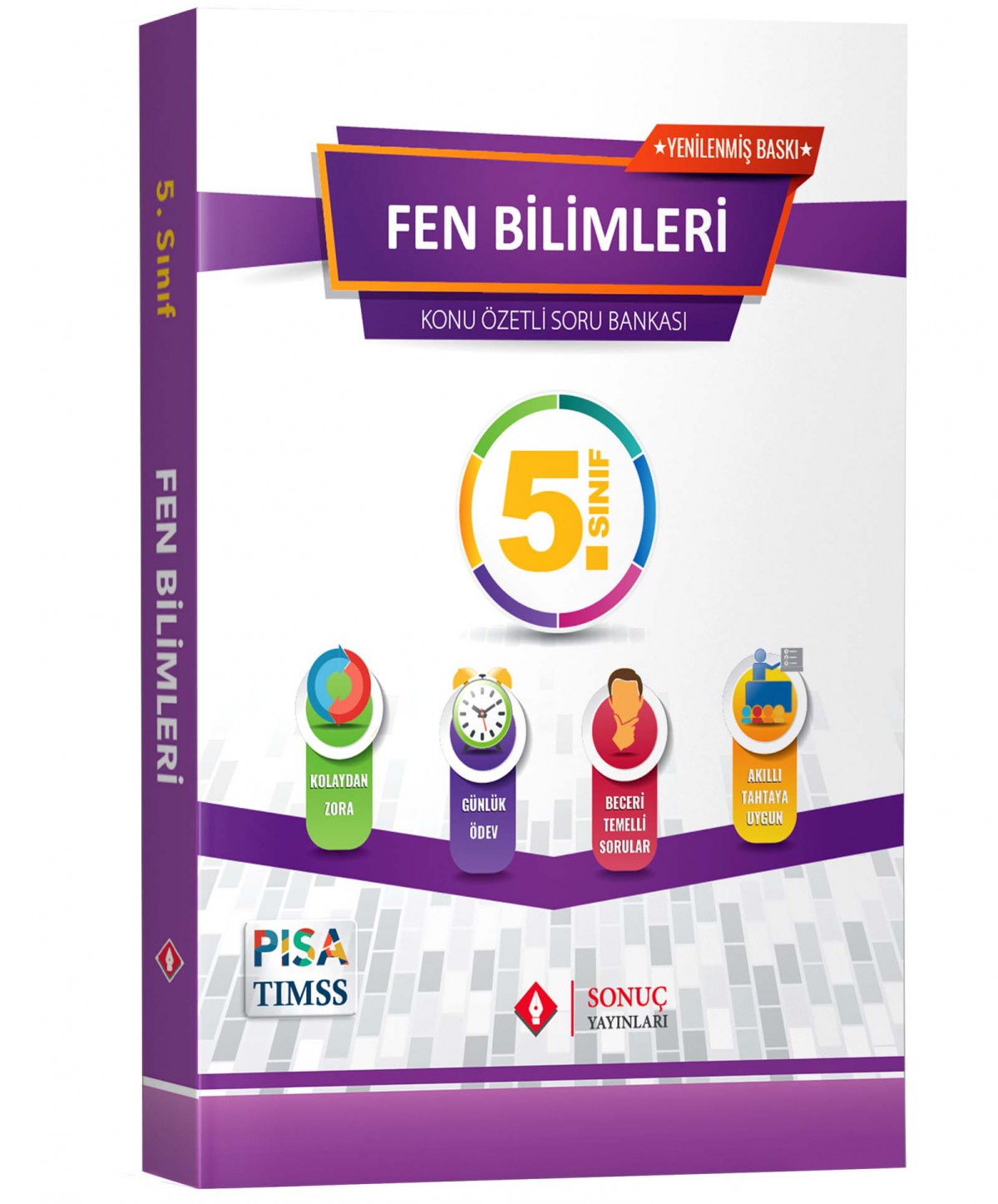 5.sınıf Fen Bilimleri Modüler Set  Sonuç Yayınları Ortaokul 2023-2024
