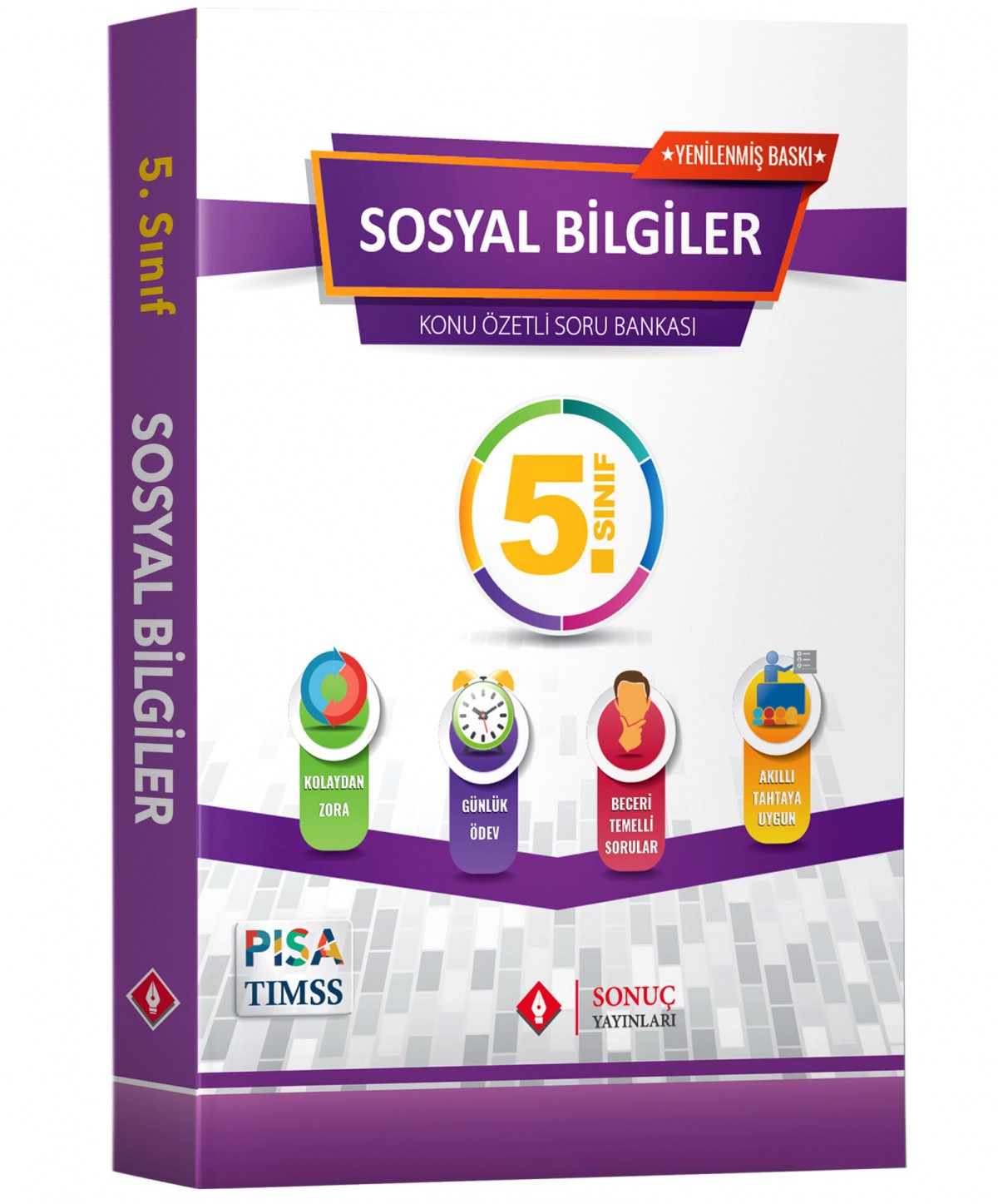 5.sınıf Sosyal Bilgiler Modüler Set  Sonuç Yayınları Ortaokul 2023-2024