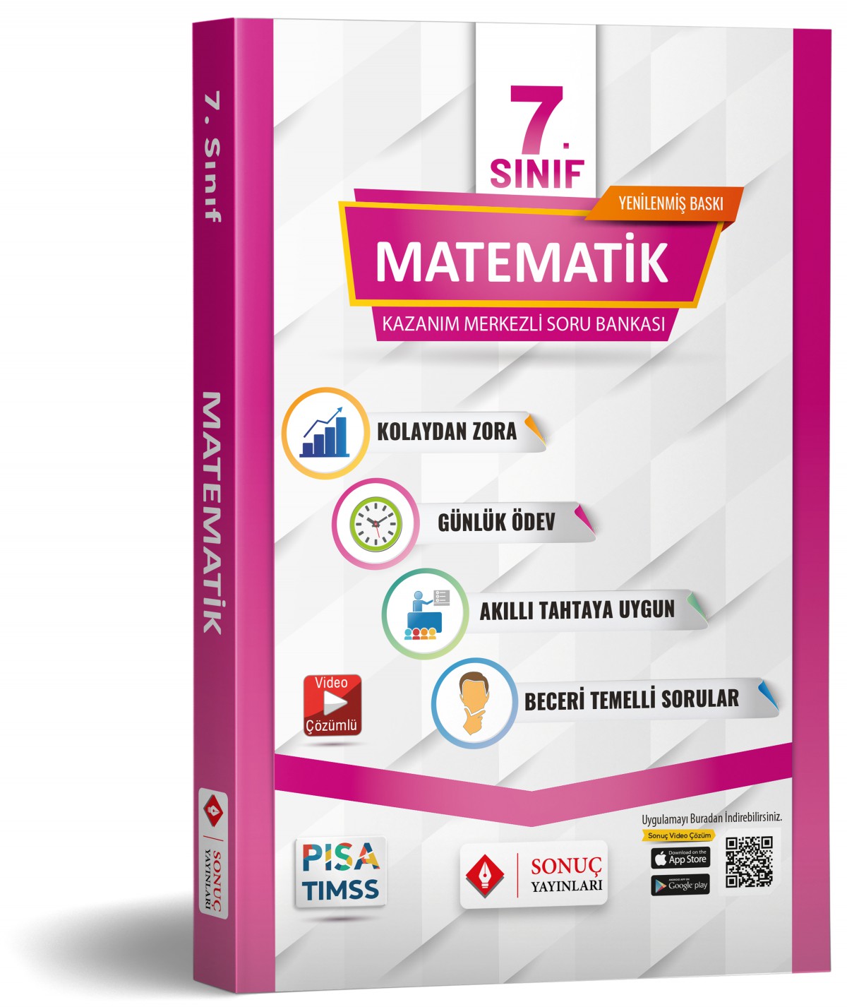 7.sınıf Matematik Modüler Set  Sonuç Yayınları Ortaokul 2024-2025