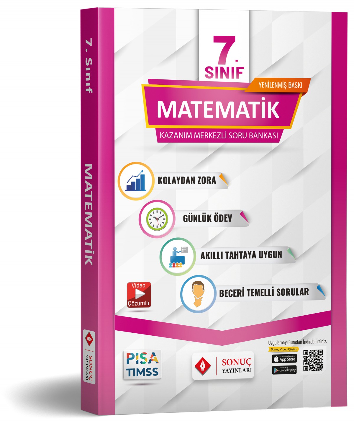 7.sınıf Matematik Modüler Set  Sonuç Yayınları Ortaokul 2023-2024