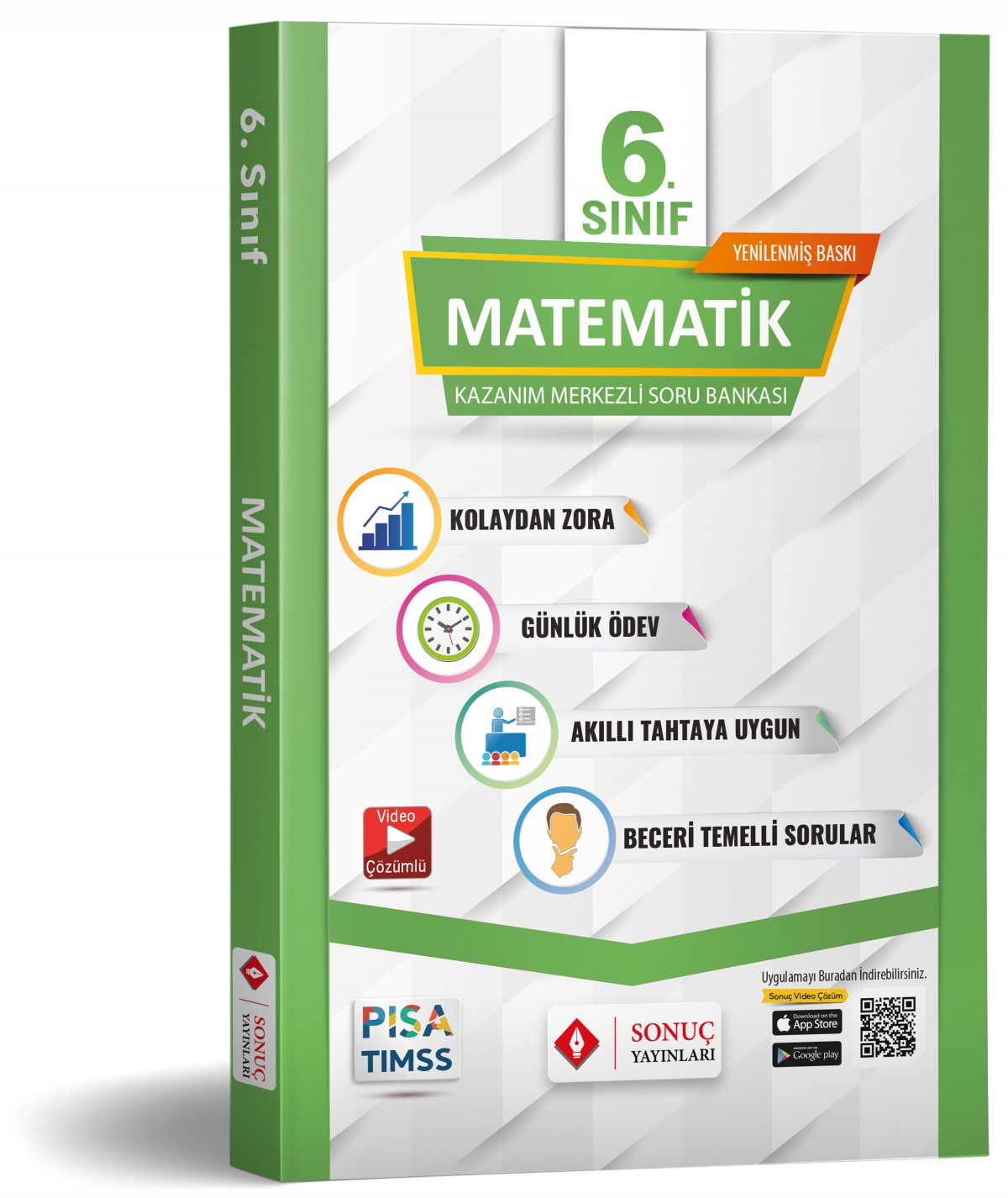 6.sınıf Matematik Modüler Set  Sonuç Yayınları Ortaokul 2024-2025