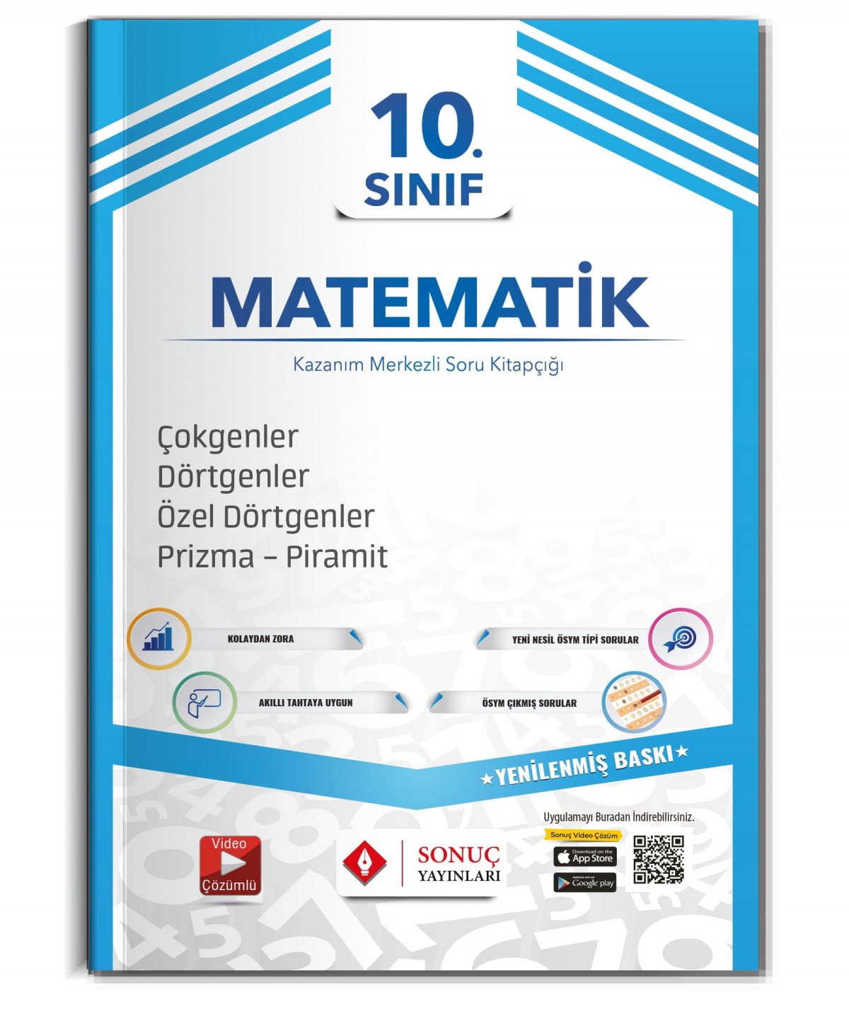 Sonuç Yayınları 10.sınıf Çokgenler Dörtgenler Özel Dörtgenler Pirizma Piramit 2024-2025