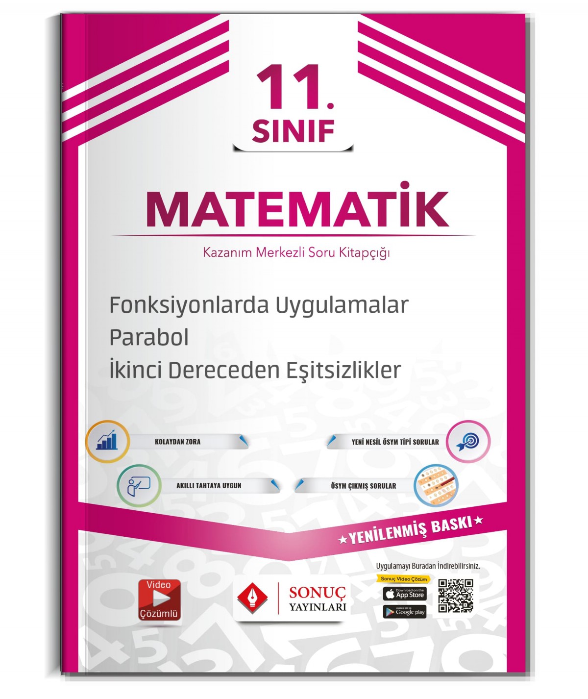 Sonuç Yayınları 11.sınıf Fonks. Uygulamalar, Parabol, Iı. Dereceden Eşitsizlikler 2024-2025