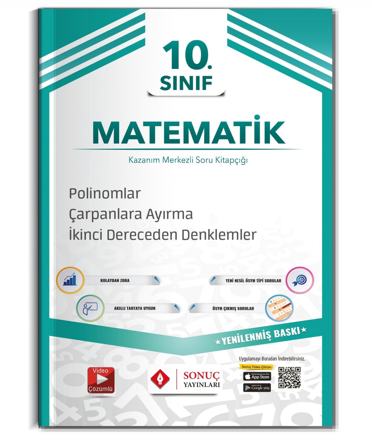 Sonuç Yayınları 10.sınıf Polinomlar Çarpanlara Ayırma, Iı. Dereceden Denklemler 2024-2025
