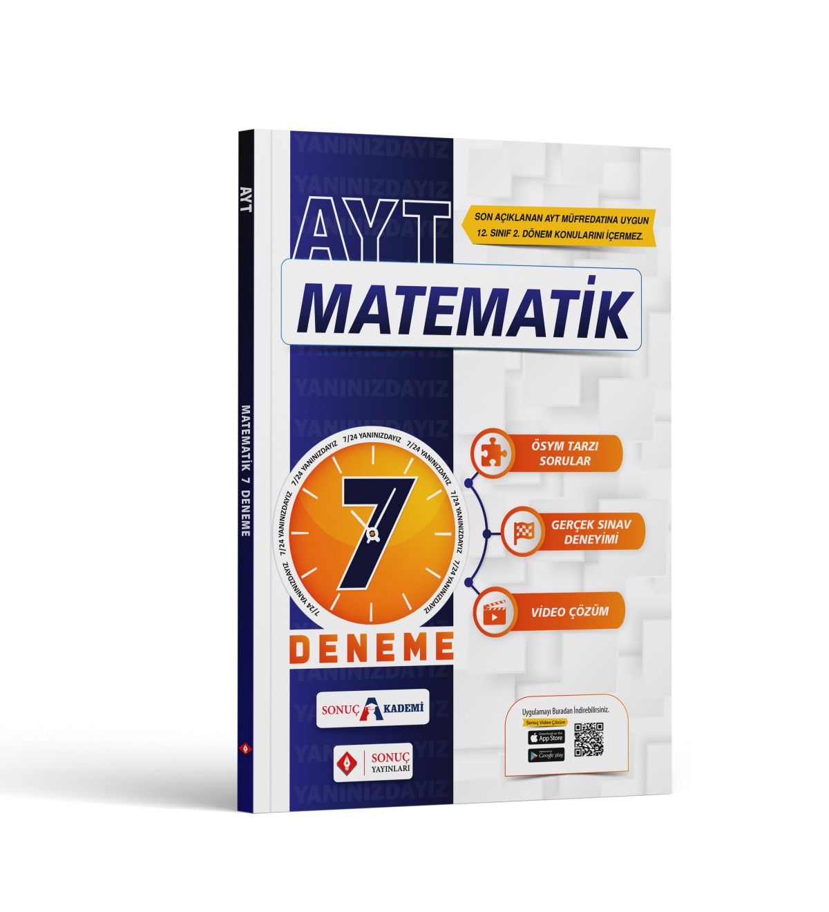 Ayt Matematik 7'li Deneme Sonuç Yayınları 2024-2025