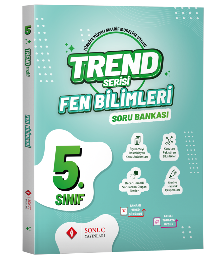5.Sınıf Trend Serisi Fen Bilimleri Soru Bankası