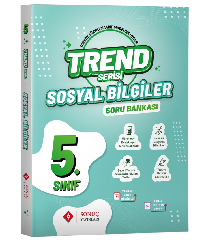 5.Sınıf Trend Serisi Sosyal Bilgiler Soru Bankası
