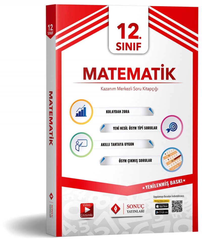 12.sınıf Matematik Modüler Set  Sonuç Yayınları 2026 - 2027