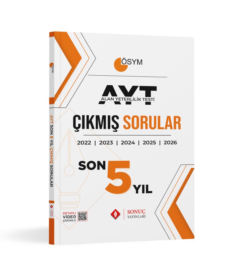 AYT Son 5 Yıl Çıkmış Sorular 2022 - 2026