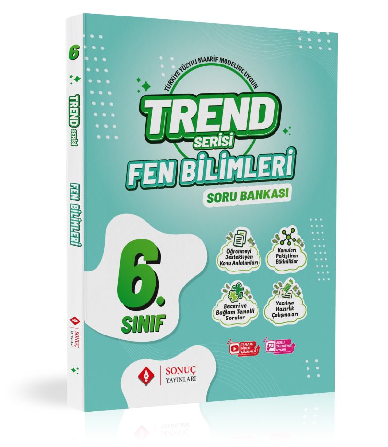 6.Sınıf Trend Serisi Fen Bilimleri Soru Bankası