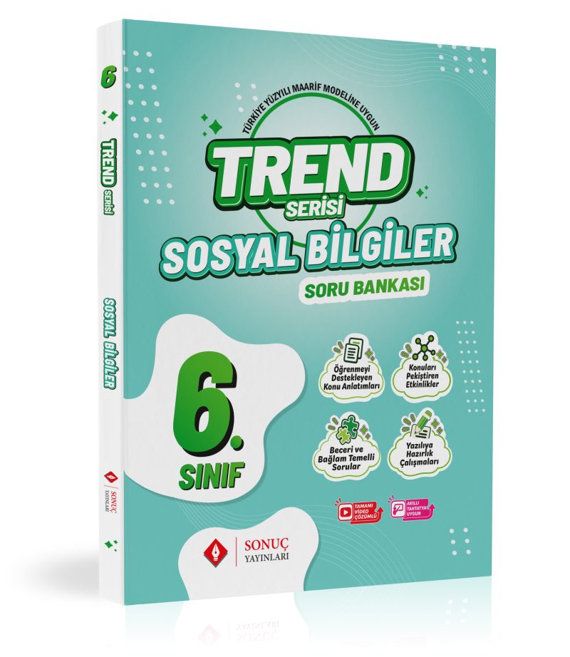 6.Sınıf Trend Serisi Sosyal Bilgiler Soru Bankası 2026 - 2027