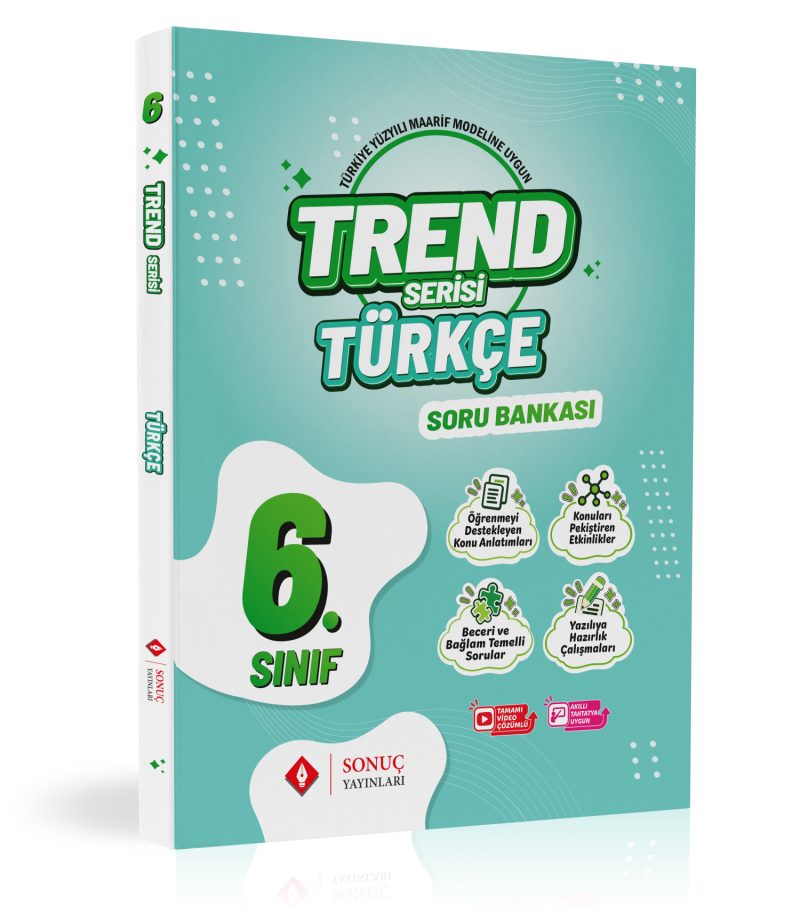 6.Sınıf Trend Serisi Türkçe Soru Bankası 2026 - 2027