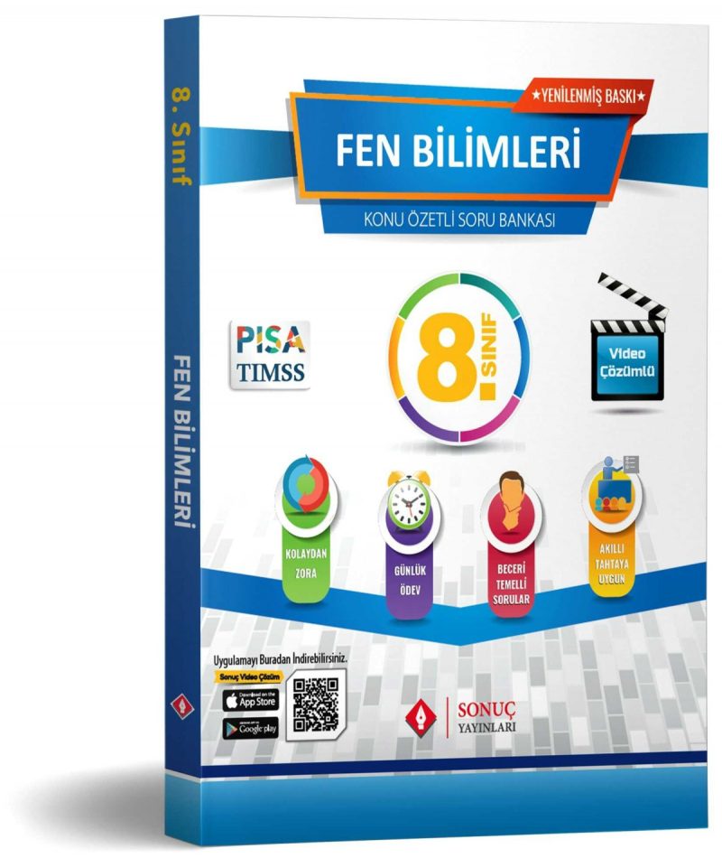 8.sınıf Fen Bilimleri Modüler Set  Sonuç Yayınları Ortaokul 2026 - 2027