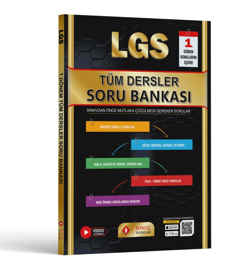 Lgs Tüm Dersler Soru Bankası 1.dönem Sonuç Yayınları 2026 - 2027