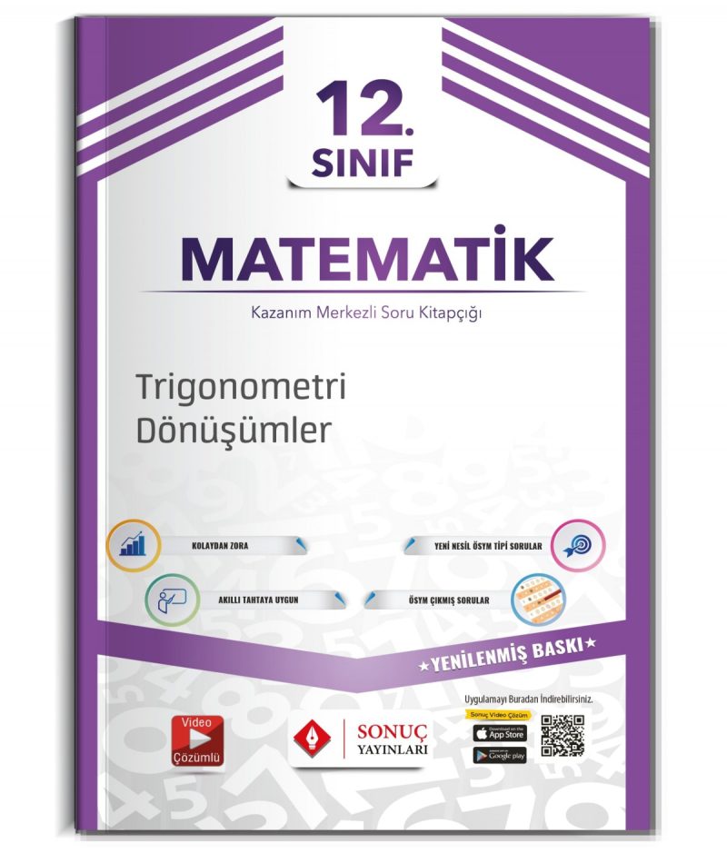 Sonuç Yayınları 12.sınıf Trigonometri, Dönüşümler 2026 - 2027