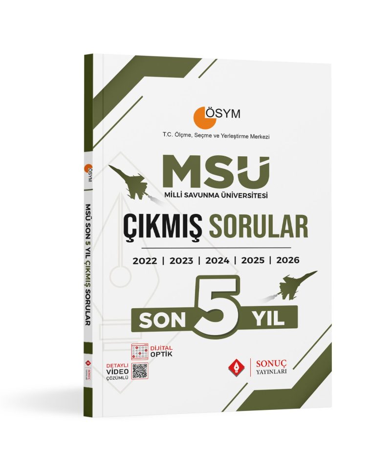 MSÜ Son 5 Yıl Çıkmış Sorular