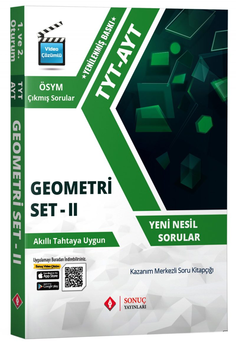 Tyt-ayt Geometri Modül Set-ıı-  Sonuç Yayınları 2026 - 2027